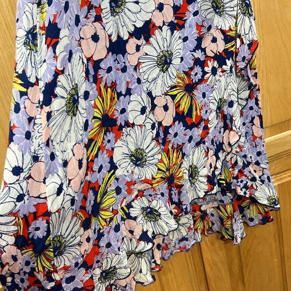 Maeve Floral Wrap Skirt - Picture 3 of 13